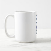 Mug classique blanc DALLAS (Gauche)