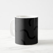 Mug classique blanc, gris pâle, 11 oz de café (Devant gauche)