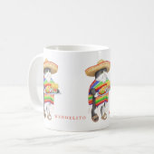 Mug Classique Blanc WENDELITO (Devant gauche)