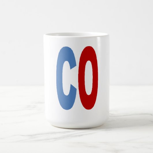 Mug classique blanche COLORADO (Centre)