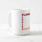 Mug classique blanche FLORIDE ATHLÉTIQUES (Devant gauche)