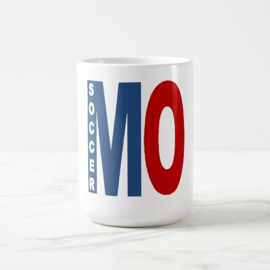 Mug classique blanche MISSOURI SOCCER (Centre)