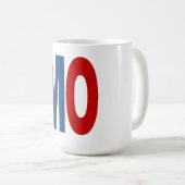 Mug classique blanche MISSOURI SOCCER (Devant droit)