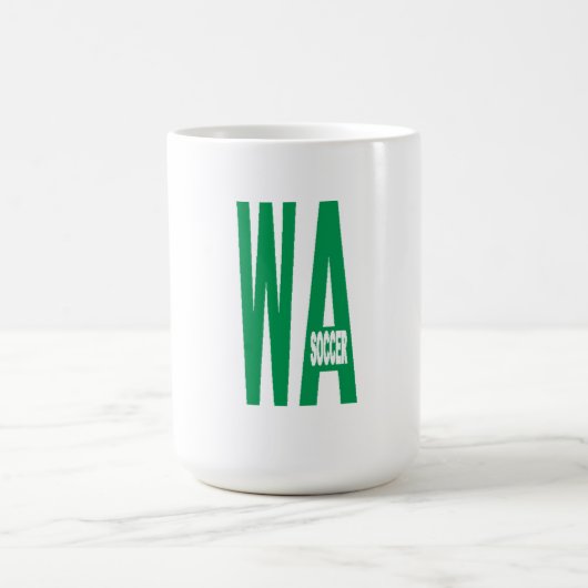 Mug classique blanche WASHINGTON SOCCER (Centre)