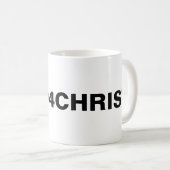 Mug classique "Bold4Christ" (Devant droit)