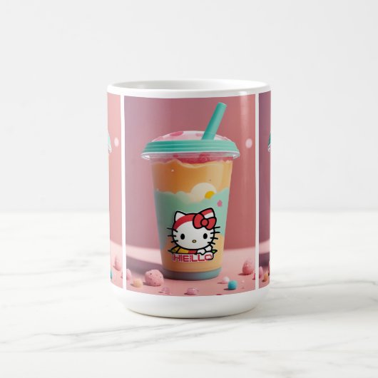 Mug classique bonjour kity (Centre)