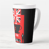 Mug classique britannique à boire du thé (Angle droit)