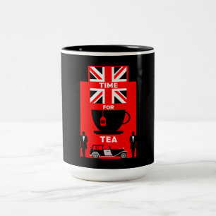 Mug classique britannique à boire du thé