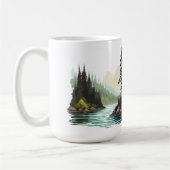 Mug classique cabine série 15 oz (Gauche)