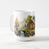Mug classique cabine série 15 oz (Devant gauche)