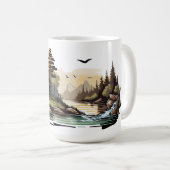 Mug classique cabine série 15 oz (Devant droit)