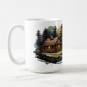Mug classique cabine série 15 oz (Gauche)