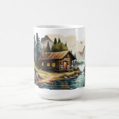 Mug classique cabine série 15 oz (Centre)