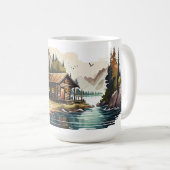 Mug classique cabine série 15 oz (Devant droit)