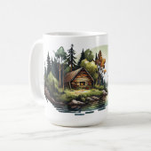 Mug classique cabine série 15 oz (Devant gauche)