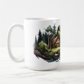 Mug classique cabine série 15 oz (Gauche)