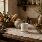 Mug Classique Calme Intérieur Doré, 330 ml