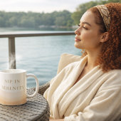 Mug Classique Calme Rivage Champagne, 330 ml