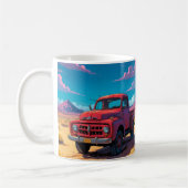 Mug Classique camionnette américaine  (Gauche)