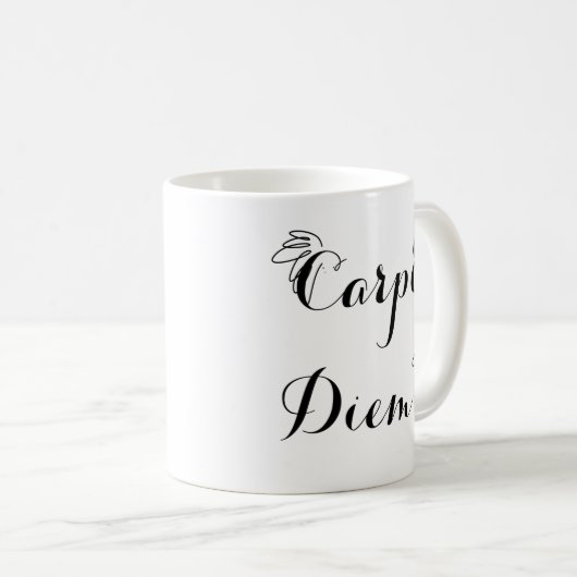 Mug classique Carpe Diem (Devant droit)