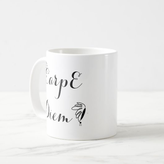 Mug classique Carpe Diem (Devant gauche)