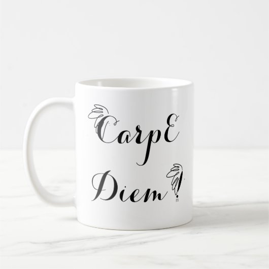 Mug classique Carpe Diem (Gauche)