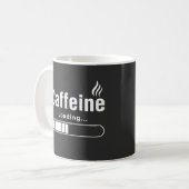 Mug Classique – “Chargement de caféine…” (Devant gauche)