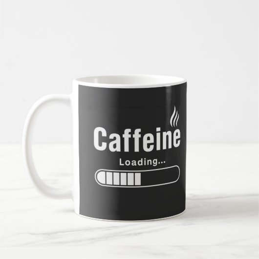 Mug Classique – “Chargement de caféine…” (Gauche)