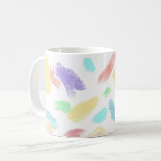 Mug classique "CONFETTI", 11 oz (Devant gauche)