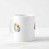 Mug Classique Coucher de Soleil Tropical – Design (Devant gauche)