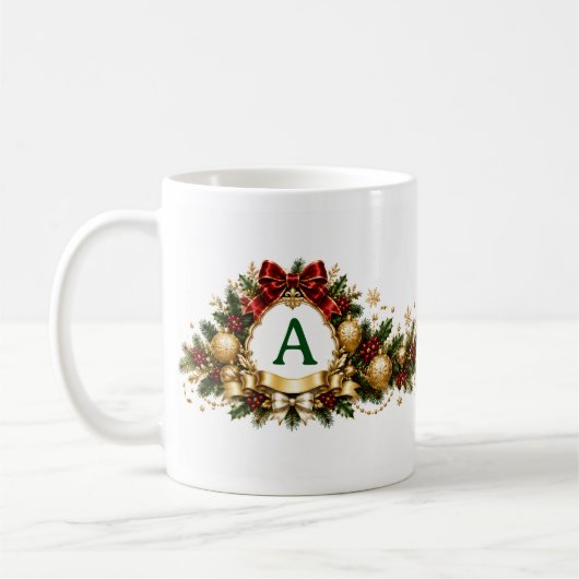 Mug classique - Couronne saisonnière (Gauche)