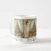 Mug classique d'arbre de Noël (Devant gauche)