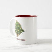 Mug classique d'arbre de Noël (Devant gauche)