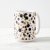 Mug classique de 15 oz avec design d'explosion flo (Devant droit)