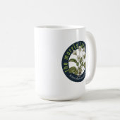 Mug classique de 15 oz avec logo Morris Lab (Devant droit)
