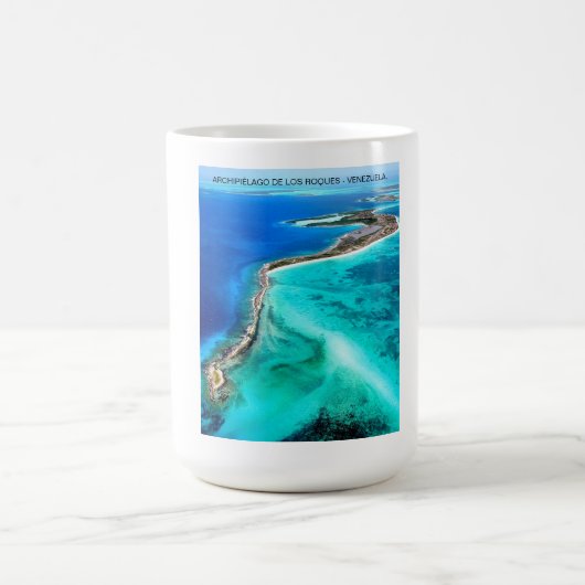 Mug classique de Archipiélago de Los Roques. (Centre)