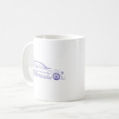 Mug Classique de BMW E46 (Devant gauche)