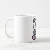 Mug Classique de Bubble Tea au Panda Mignon (Gauche)