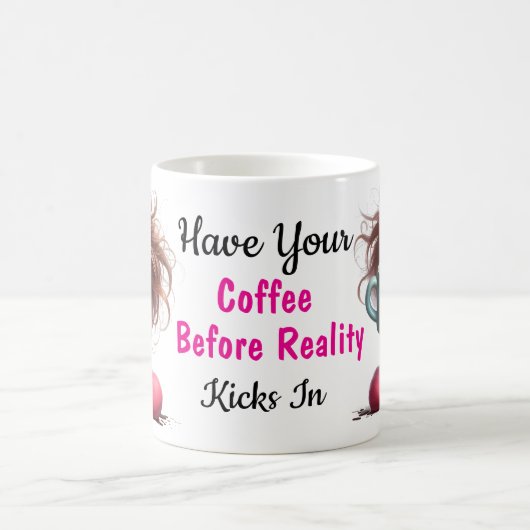 Mug classique de café humoristique, 11 oz (Centre)