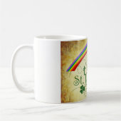 Mug classique de la Saint-Patrick arc-en-ciel/ pot (Gauche)
