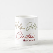 Mug classique de Noël Saint Jolly, 11 oz (Centre)