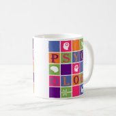 Mug classique de psychologie (Devant droit)