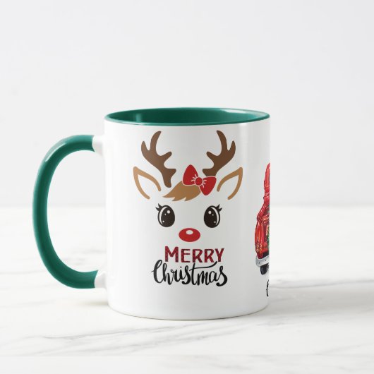 Mug classique de ramassage de Noël (Gauche)