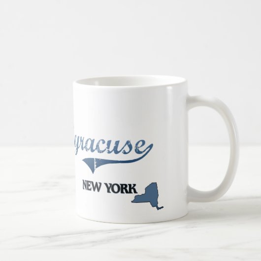 Mug Classique de Syracuse New York City (Droite)