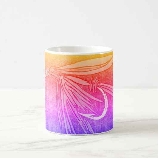 Mug classique de truite jaune et orange (Centre)