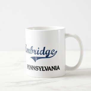 Mug Classique de ville d'Ambridge Pennsylvanie