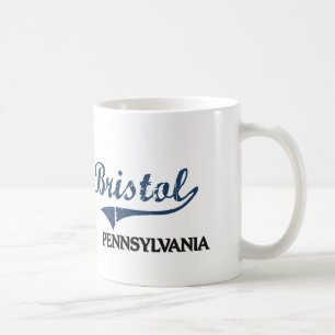 Mug Classique de ville de Bristol Pennsylvanie