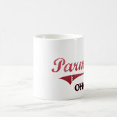 Mug Classique de ville de Parme Ohio (Centre)
