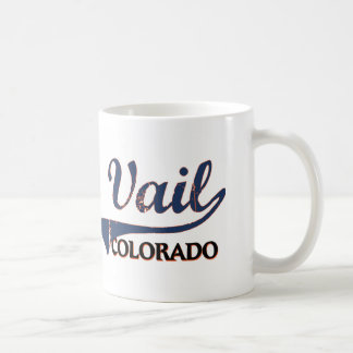 Mug Classique de ville de Vail le Colorado