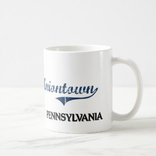Mug Classique de ville d'Uniontown Pennsylvanie